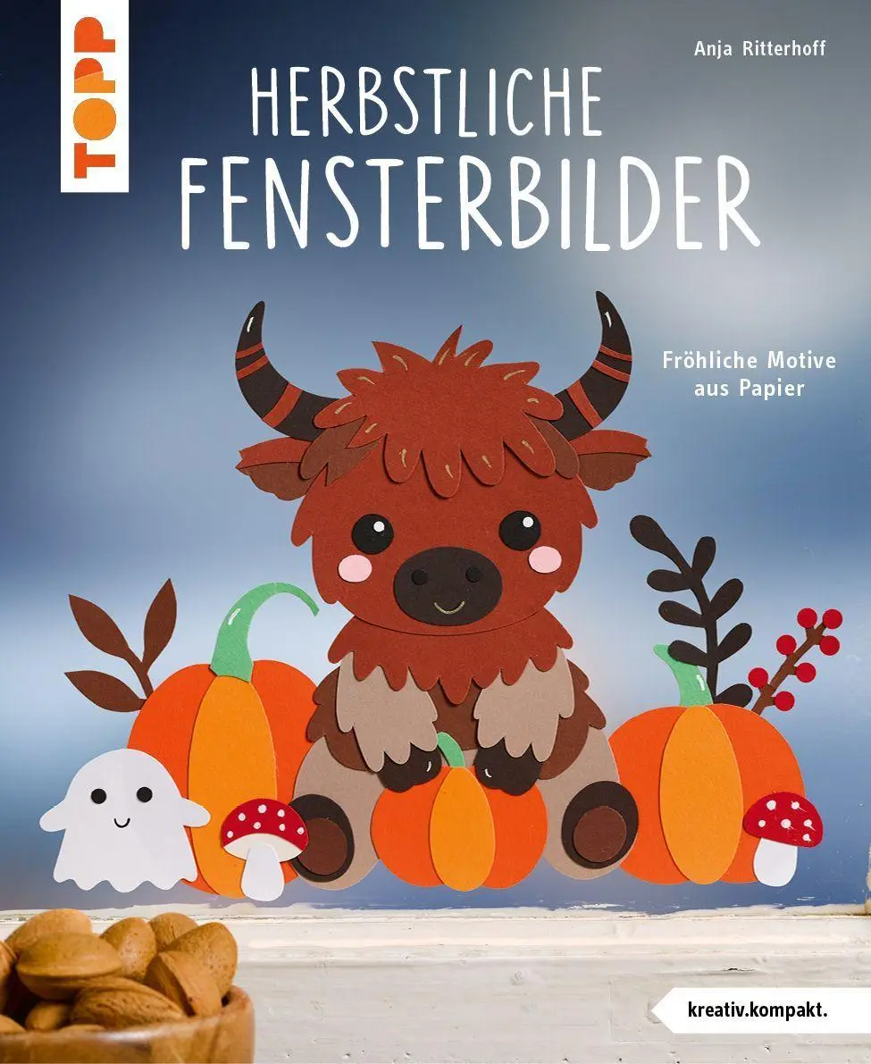 Cover: 9783735854766 | Herbstliche Fensterbilder (kreativ.kompakt) | Anja Ritterhoff | Buch