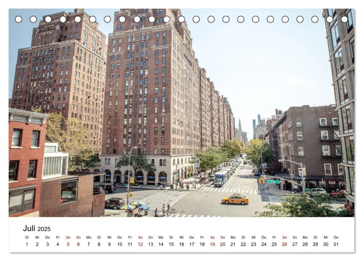 Bild: 9783435184866 | Weltstadt New York (Tischkalender 2025 DIN A5 quer), CALVENDO...