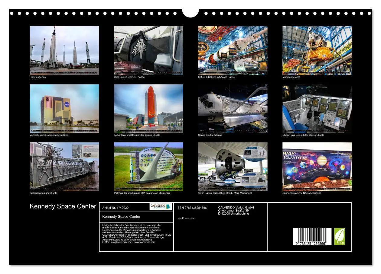 Bild: 9783435254866 | Kennedy Space Center (Wandkalender 2025 DIN A3 quer), CALVENDO...
