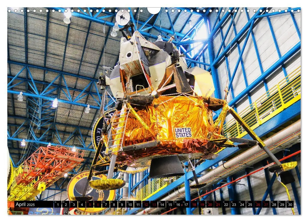 Bild: 9783435254866 | Kennedy Space Center (Wandkalender 2025 DIN A3 quer), CALVENDO...