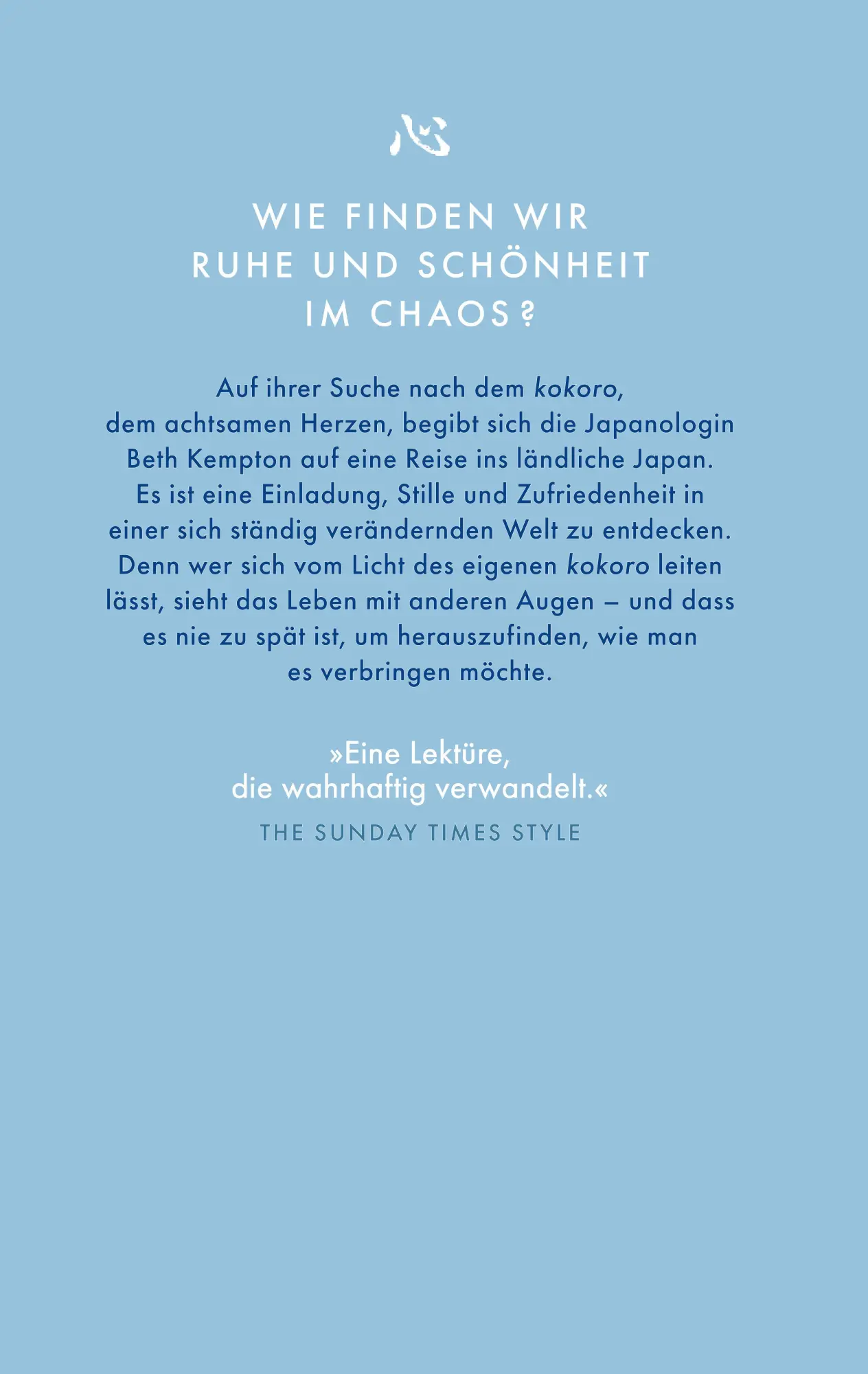 Rückseite: 9783458644866 | Kokoro | Beth Kempton | Buch | 300 S. | Deutsch | 2025