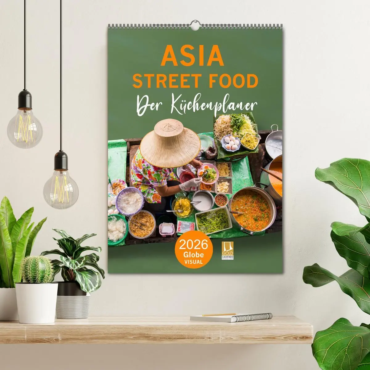 Bild: 9783516364866 | ASIA STREET FOOD - Der Küchenplaner (Wandkalender 2026 DIN A2...