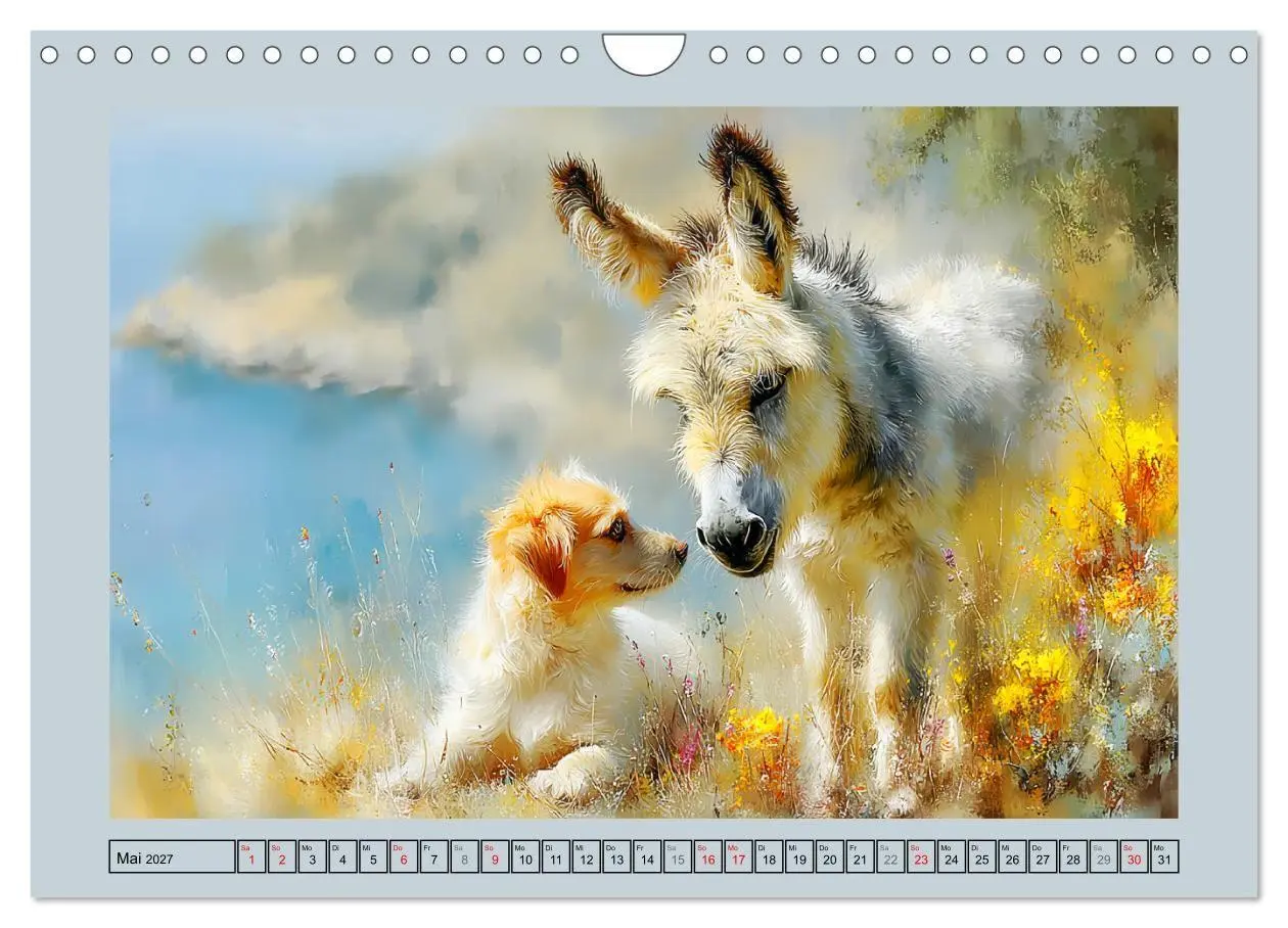 Bild: 9783516814866 | Zwergesel. Kleine Langohren mit großem Charme (Wandkalender 2027...