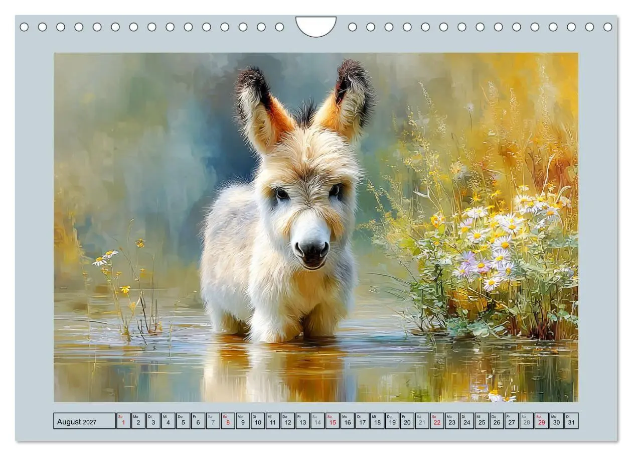 Bild: 9783516814866 | Zwergesel. Kleine Langohren mit großem Charme (Wandkalender 2027...