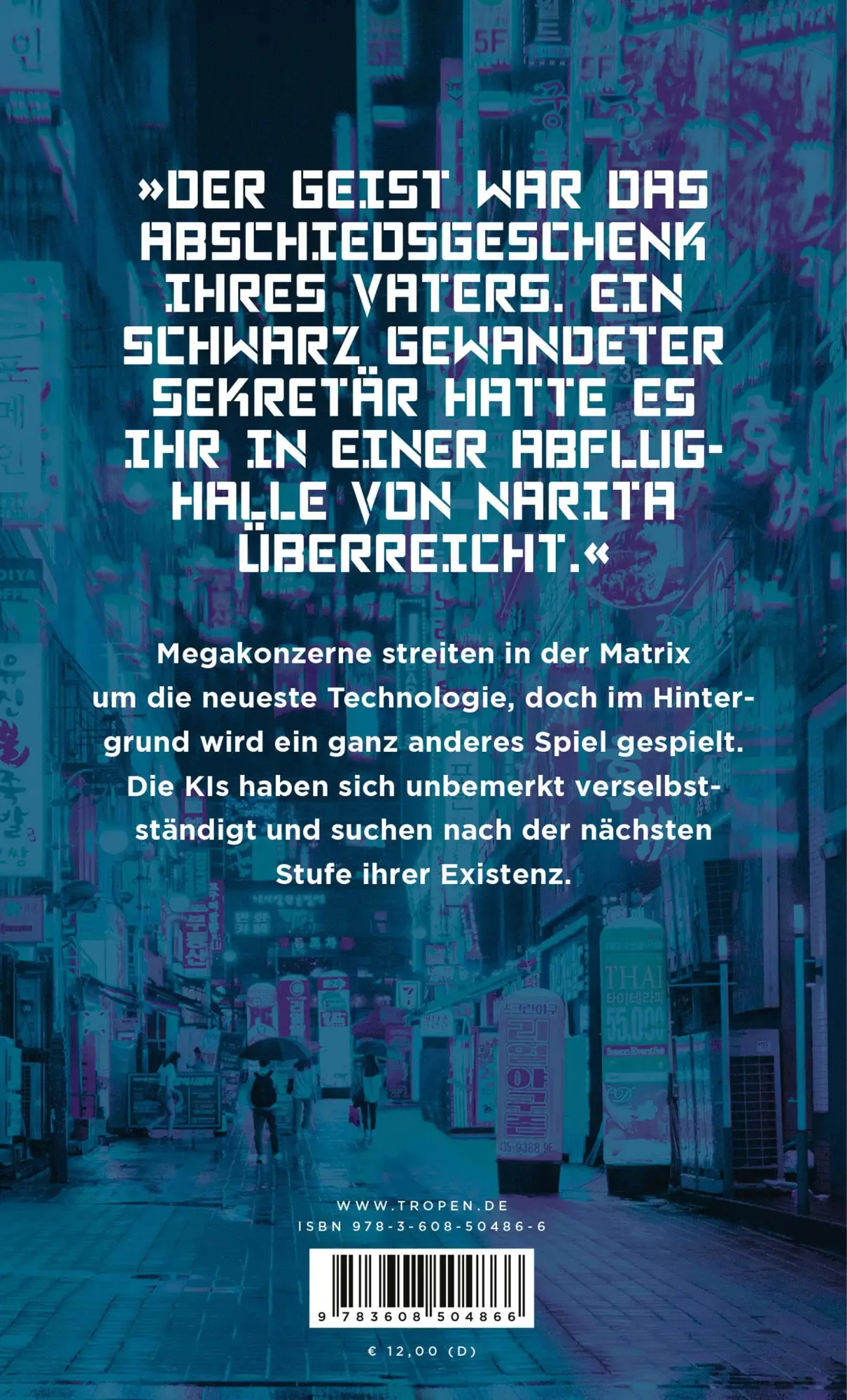 Rückseite: 9783608504866 | Mona Lisa Overdrive | Roman | William Gibson | Taschenbuch | 347 S.