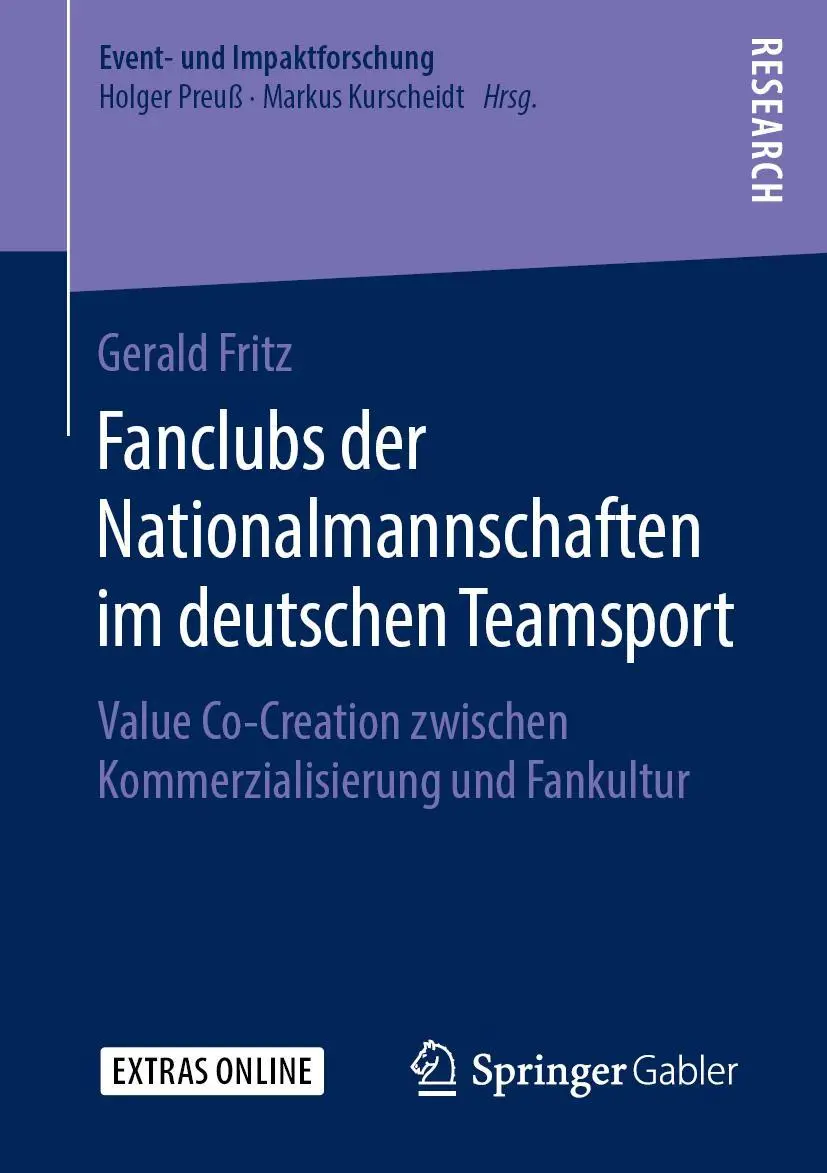 Cover: 9783658244866 | Fanclubs der Nationalmannschaften im deutschen Teamsport | Fritz | xxi