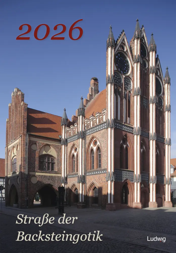 Cover: 9783869354866 | Straße der Backsteingotik 2026 | Bildkalender für das Jahr 2026 | Buch