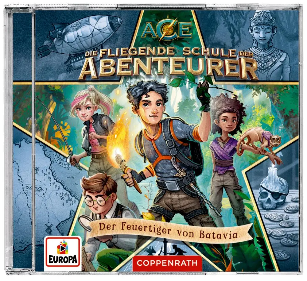 Cover: 4050003724966 | Die fliegende Schule der Abenteurer 01: Der Feuertiger von Batavia