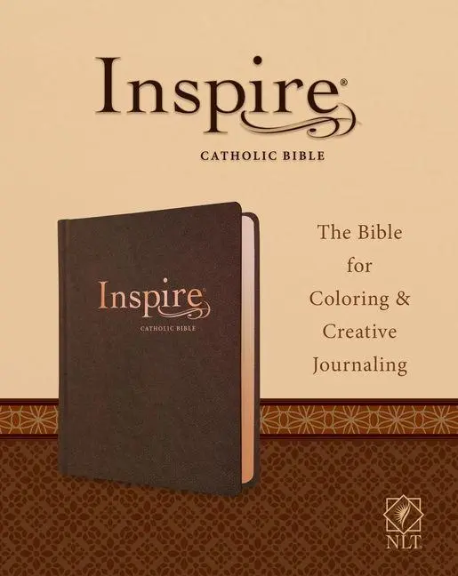 Cover: 9781496454966 | Inspire Catholic Bible NLT (Leatherlike, Dark Brown) | Translation