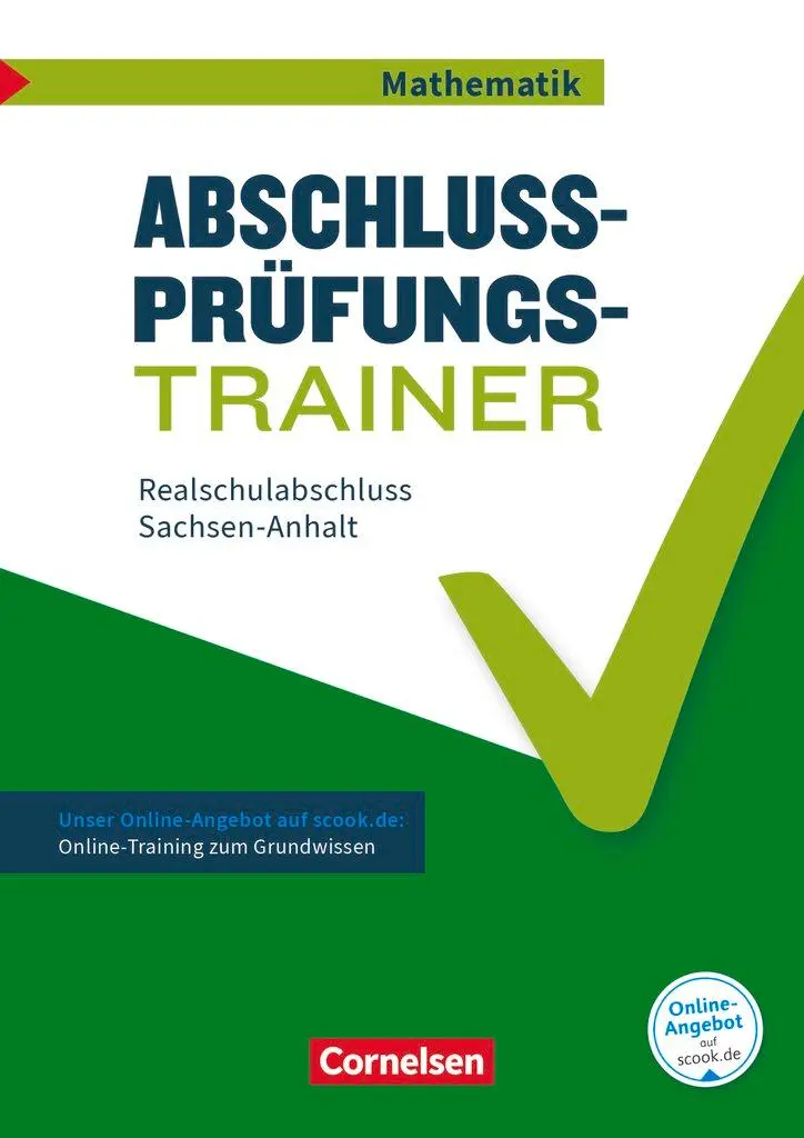 Cover: 9783060004966 | Abschlussprüfungstrainer Mathematik - Sachsen-Anhalt 10. Schuljahr...
