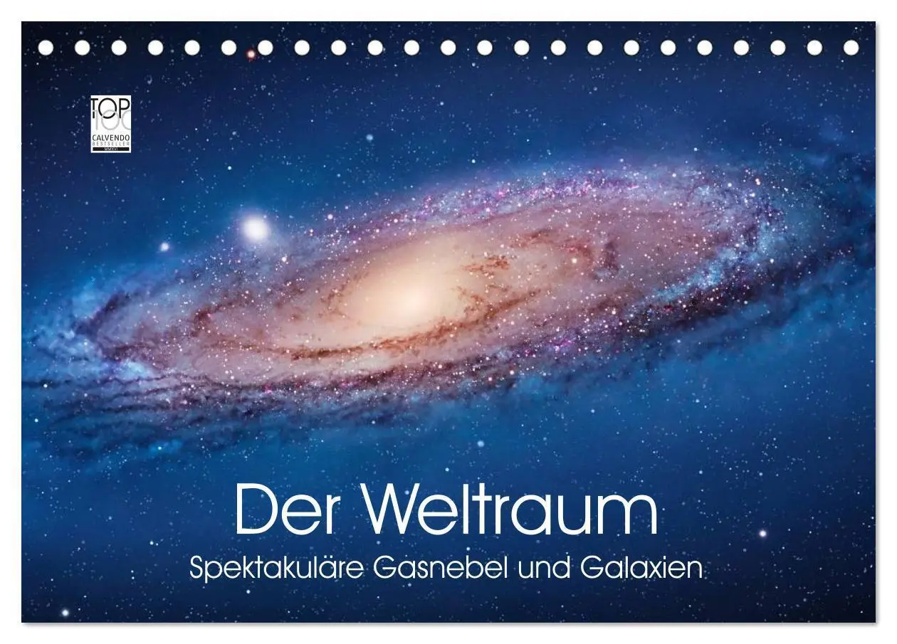 Cover: 9783435484966 | Der Weltraum. Spektakuläre Gasnebel und Galaxien (Tischkalender...