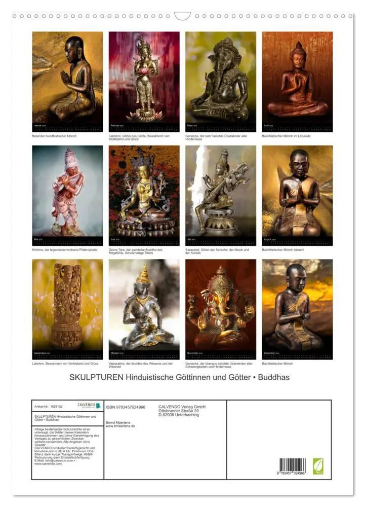 Bild: 9783457024966 | SKULPTUREN Hinduistische Göttinnen und Götter - Buddhas...