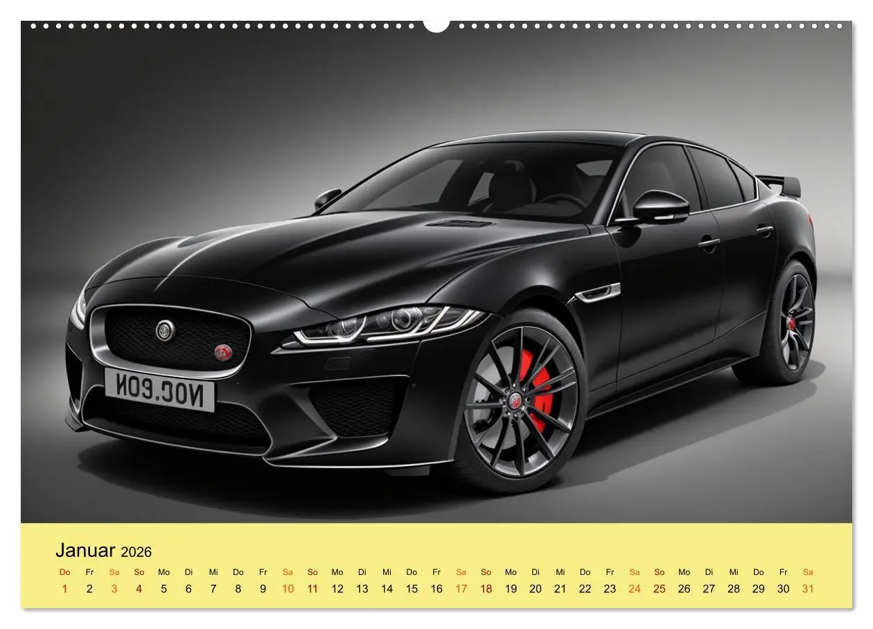 Bild: 9783457334966 | Supersportler mit viel PS (hochwertiger Premium Wandkalender 2026...