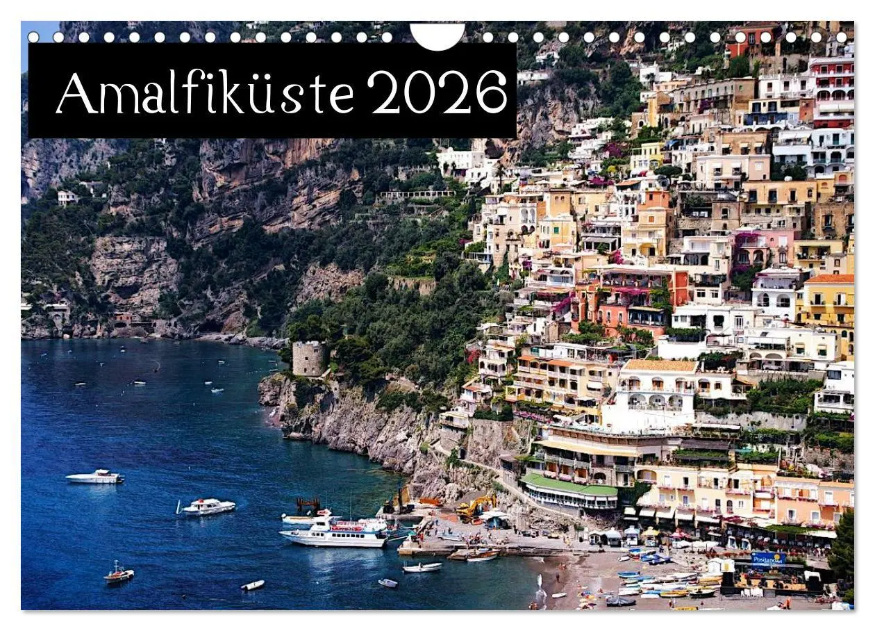 Cover: 9783516114966 | Amalfiküste 2026 (Wandkalender 2026 DIN A4 quer), CALVENDO...