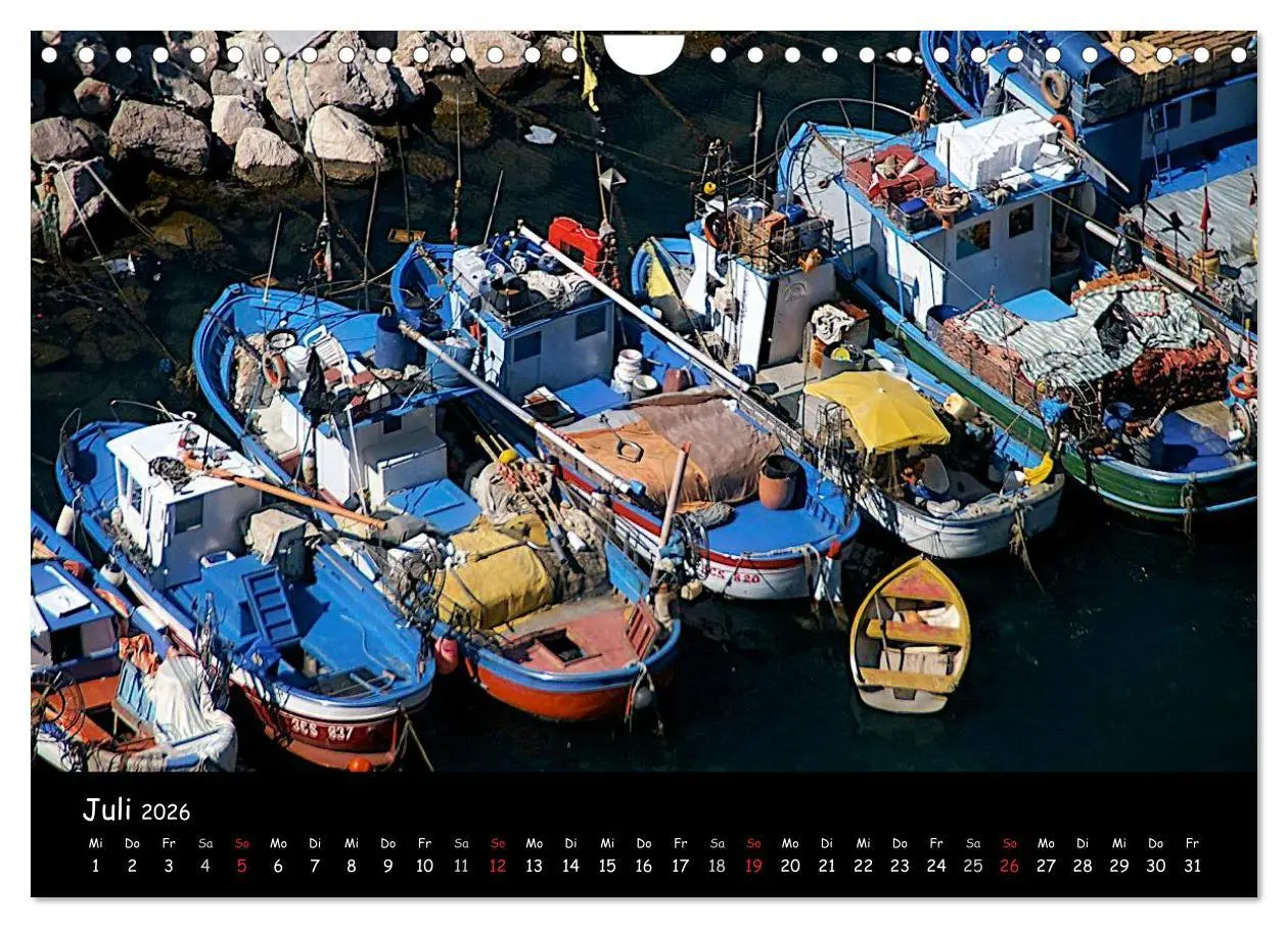 Bild: 9783516114966 | Amalfiküste 2026 (Wandkalender 2026 DIN A4 quer), CALVENDO...