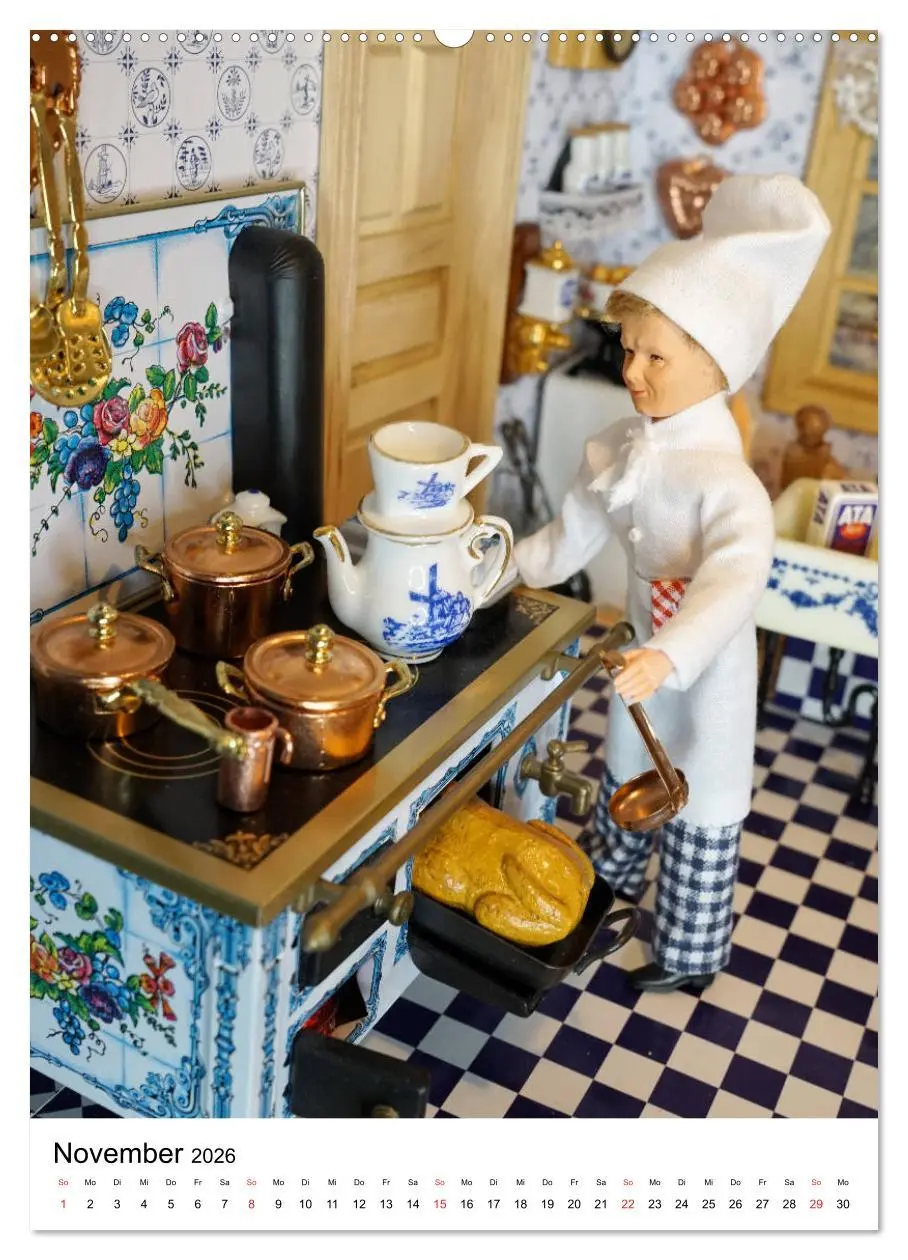 Bild: 9783516424966 | Puppenstuben-Zauber (Wandkalender 2026 DIN A2 hoch), CALVENDO...