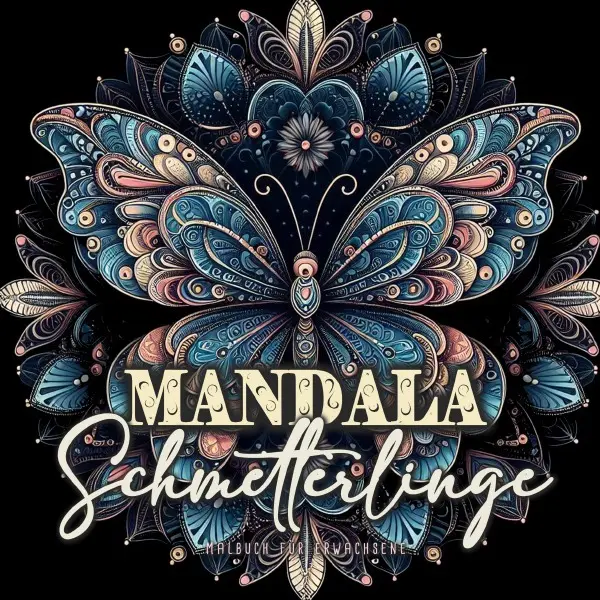 Cover: 9783759834966 | Mandala Schmetterlinge Malbuch für Erwachsene | Publishing (u. a.)
