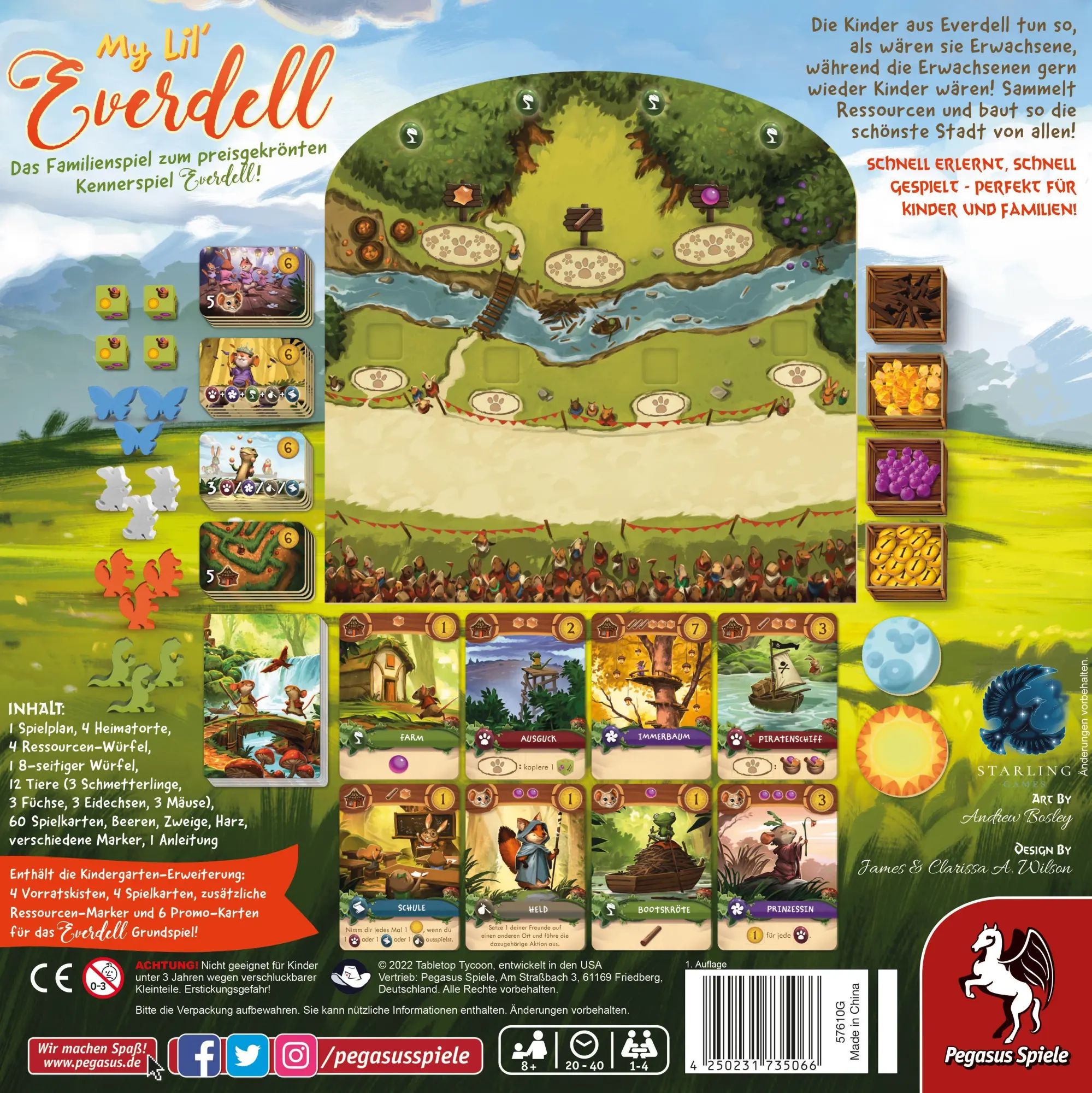 Bild: 4250231735066 | My Lil' Everdell | Spiel | Brettspiel | 57610G | Deutsch | 2023