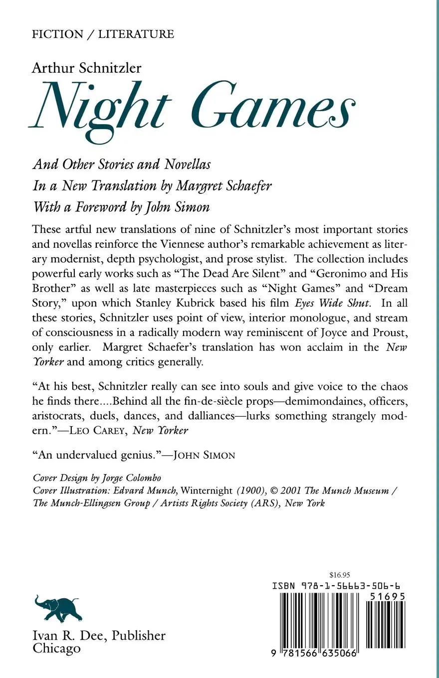 Rückseite: 9781566635066 | Night Games | And Other Stories and Novellas | John Simon (u. a.)