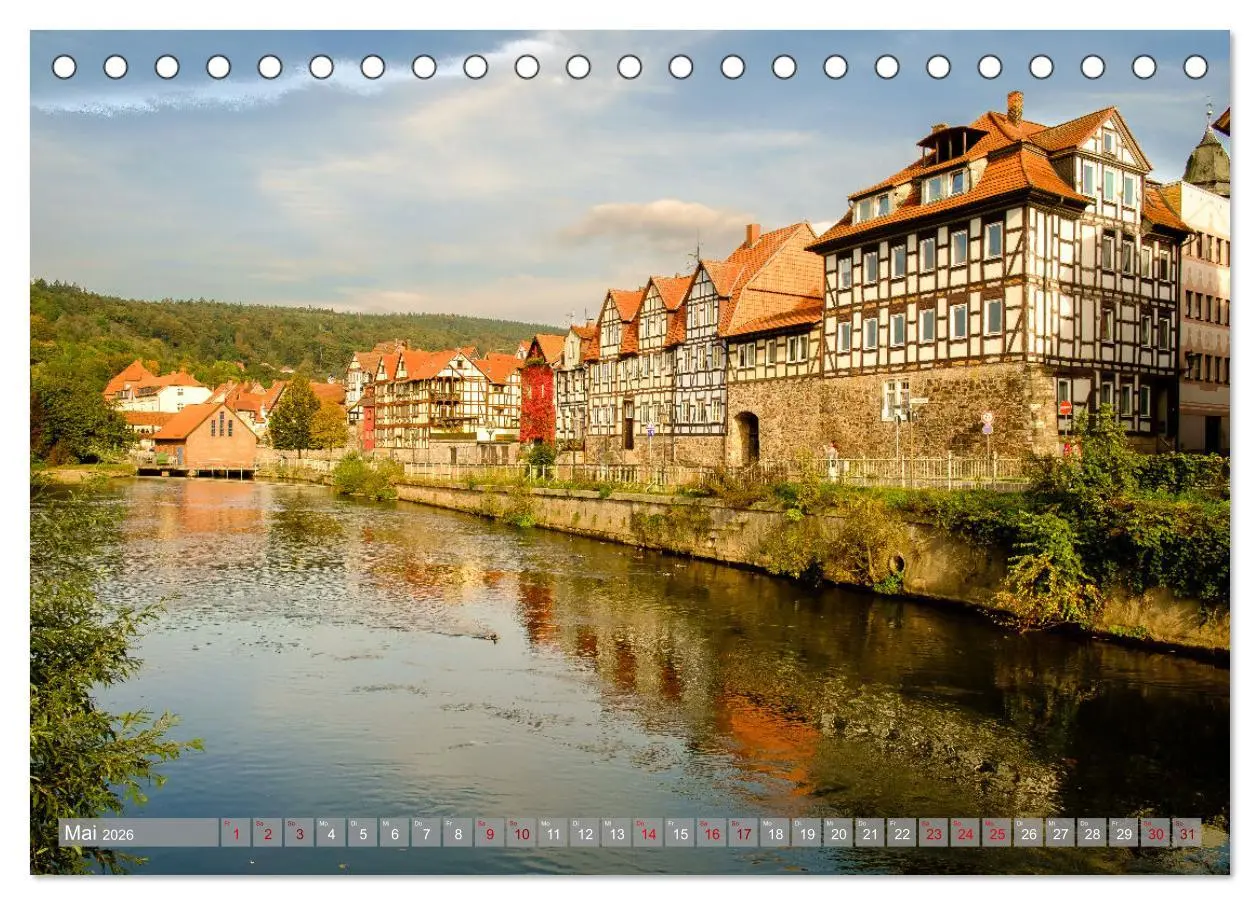 Bild: 9783457535066 | Ein Blick auf Hann. Münden (Tischkalender 2026 DIN A5 quer),...
