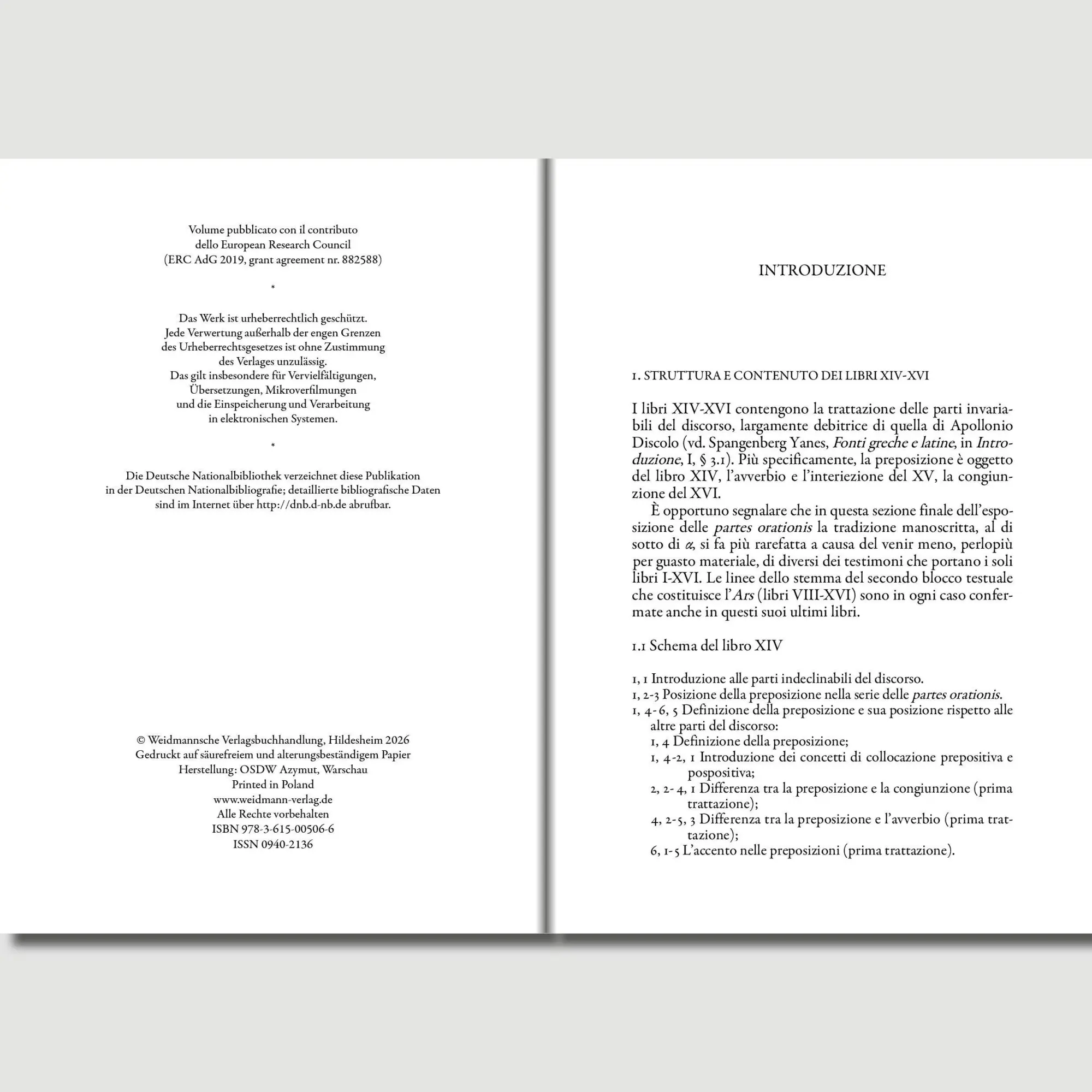 Bild: 9783615005066 | Prisciani Caesariensis Ars. LIBRI XIIII-XVI | Camilla Poloni | Buch