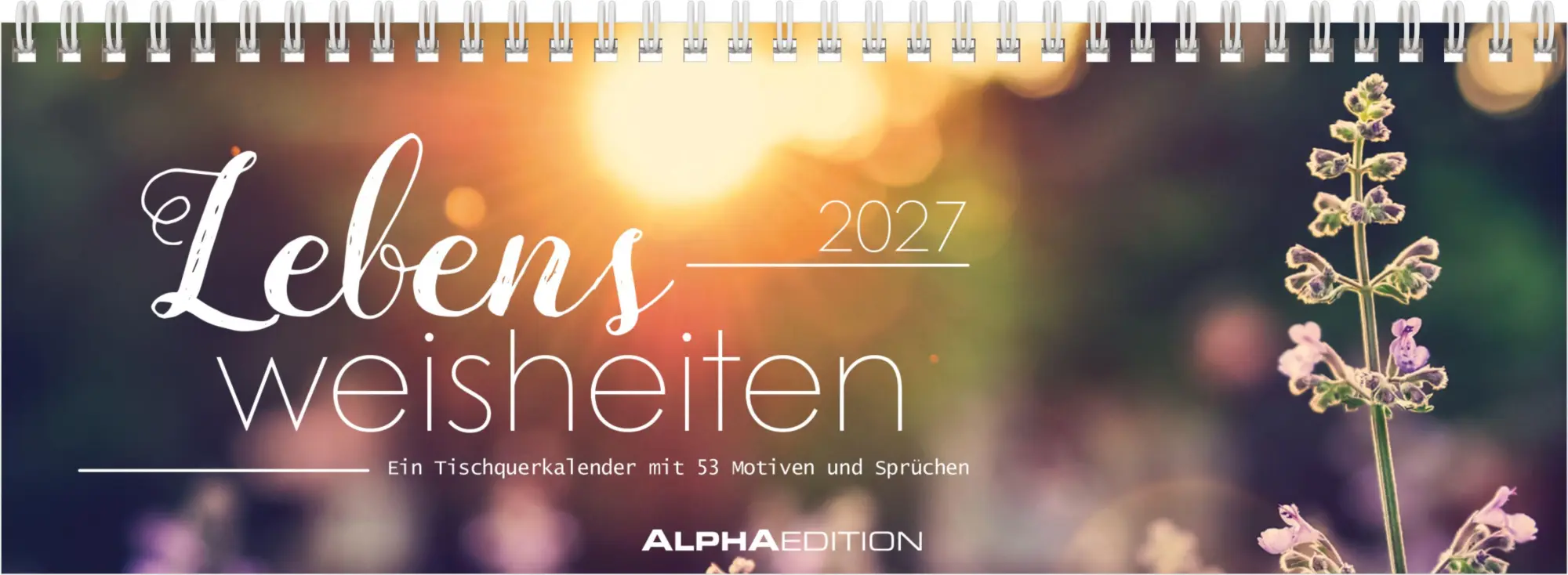 Cover: 4069095015166 | Lebensweisheiten 2027 | Neumann Verlage GmbH &amp; Co KG | Kalender | 2027