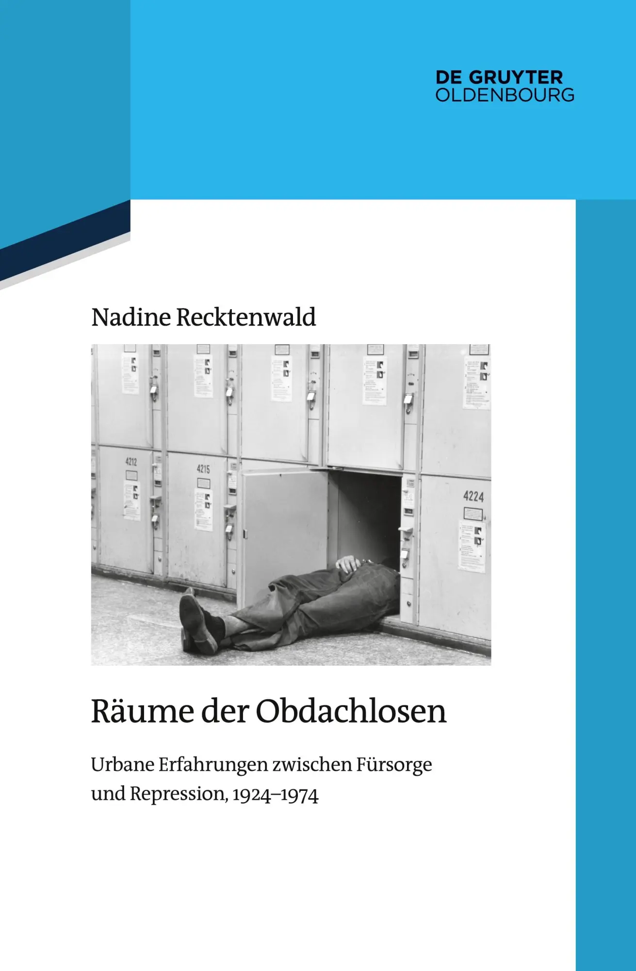 Cover: 9783112215166 | Räume der Obdachlosen | Nadine Recktenwald | Taschenbuch | VI | 2025