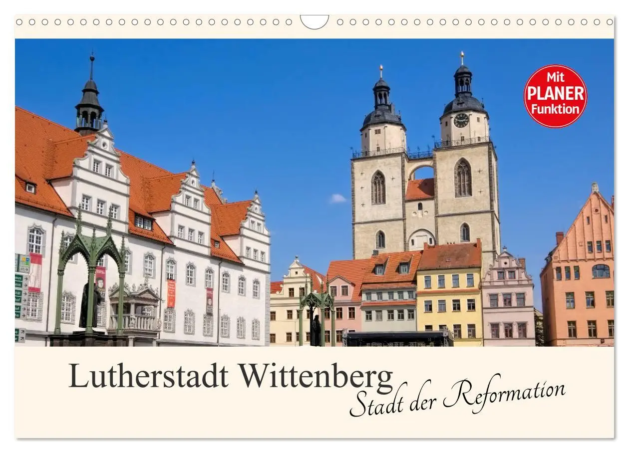 Cover: 9783457905166 | Lutherstadt Wittenberg - Stadt der Reformation (Wandkalender 2026...