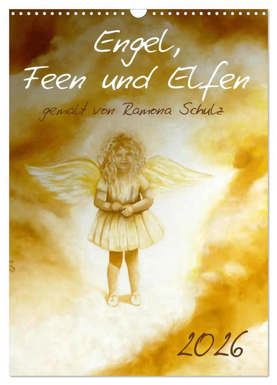 Cover: 9783516475166 | Engel, Feen und Elfen (Wandkalender 2026 DIN A3 hoch), CALVENDO...