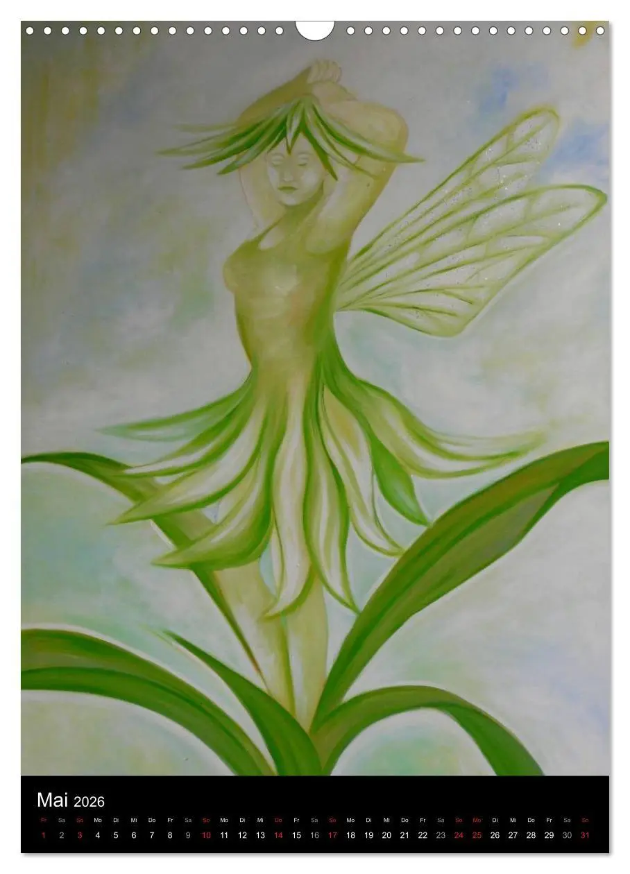Bild: 9783516475166 | Engel, Feen und Elfen (Wandkalender 2026 DIN A3 hoch), CALVENDO...