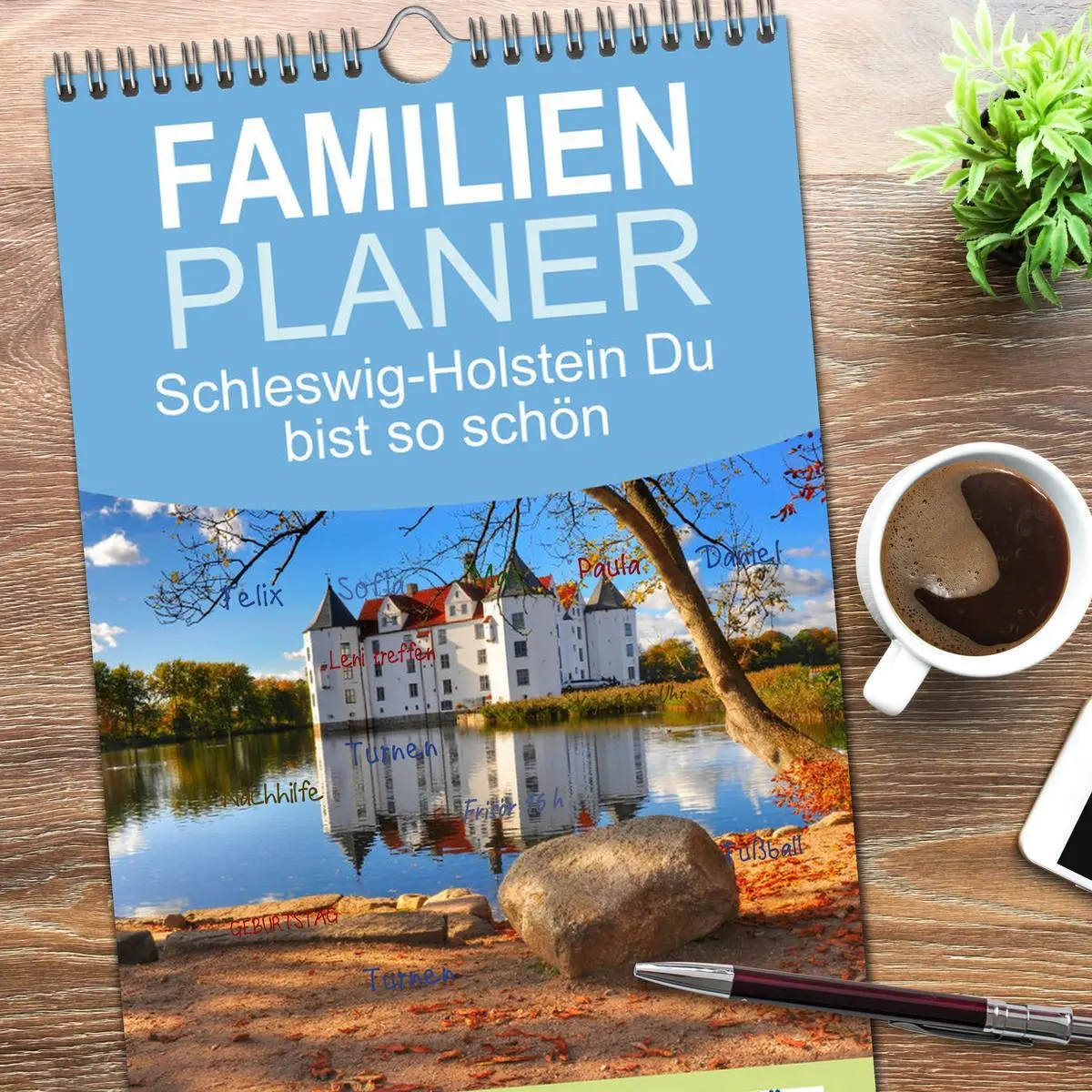 Bild: 9783516615166 | Familienplaner 2026 - Schleswig-Holstein Du bist so schön mit 5...