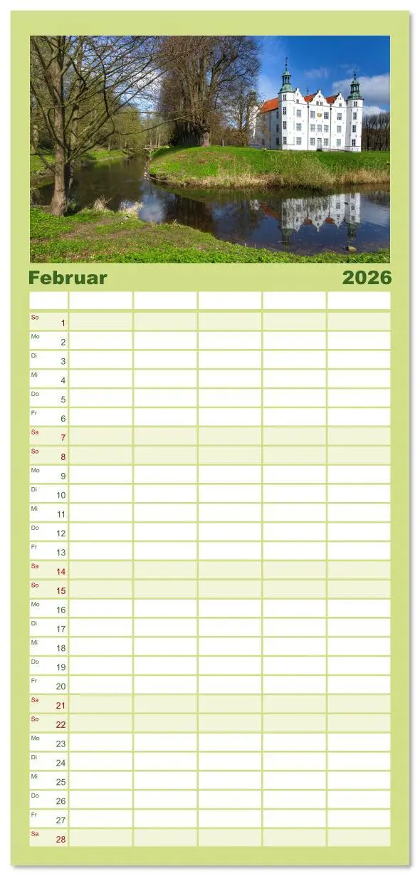 Bild: 9783516615166 | Familienplaner 2026 - Schleswig-Holstein Du bist so schön mit 5...