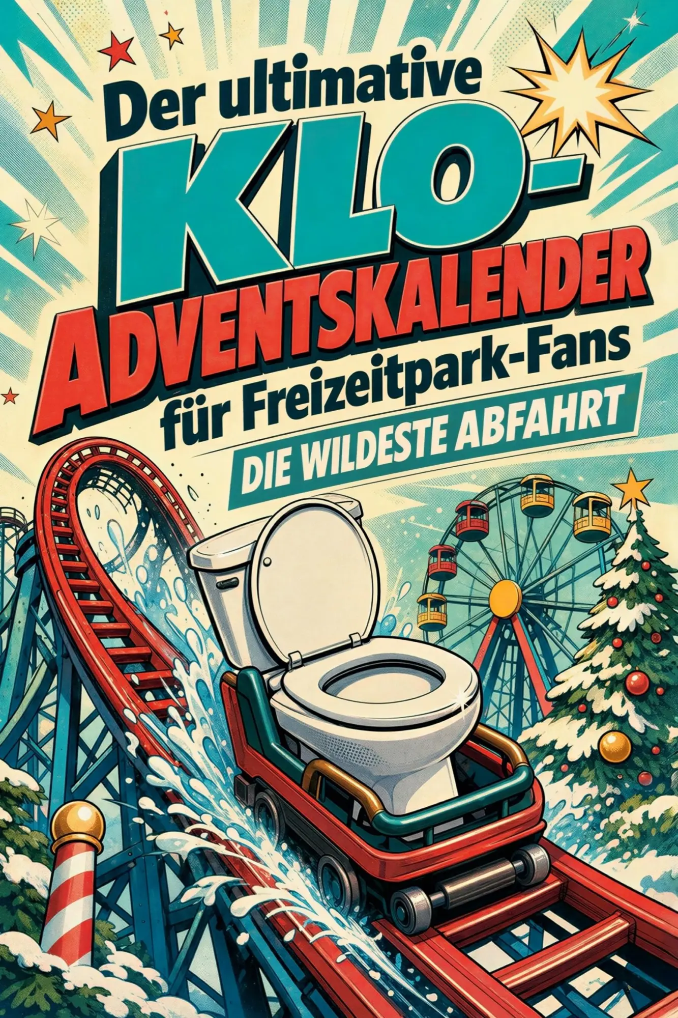 Cover: 9783696115166 | Der ultimative Klo-Adventskalender für Freizeitpark-Fans | Schulz