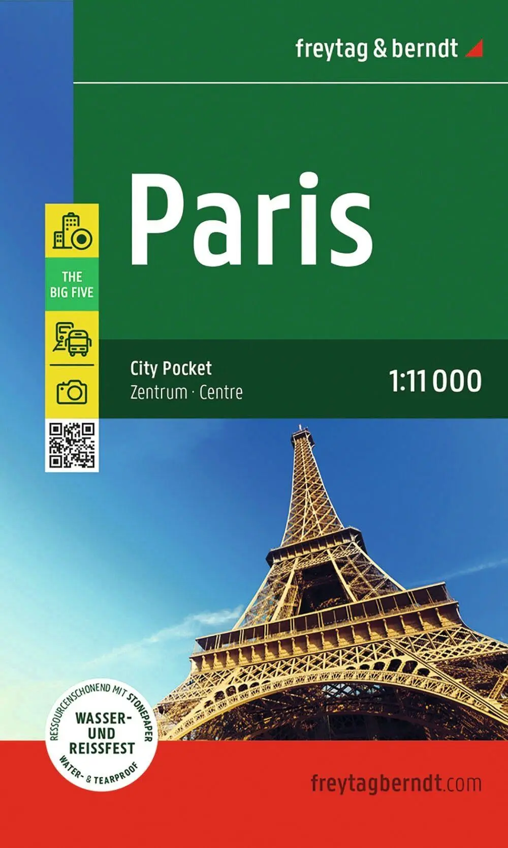 Cover: 9783707925166 | freytag &amp; berndt Innenstadtplan Paris 1:11.000 | Freytag &amp; Berndt