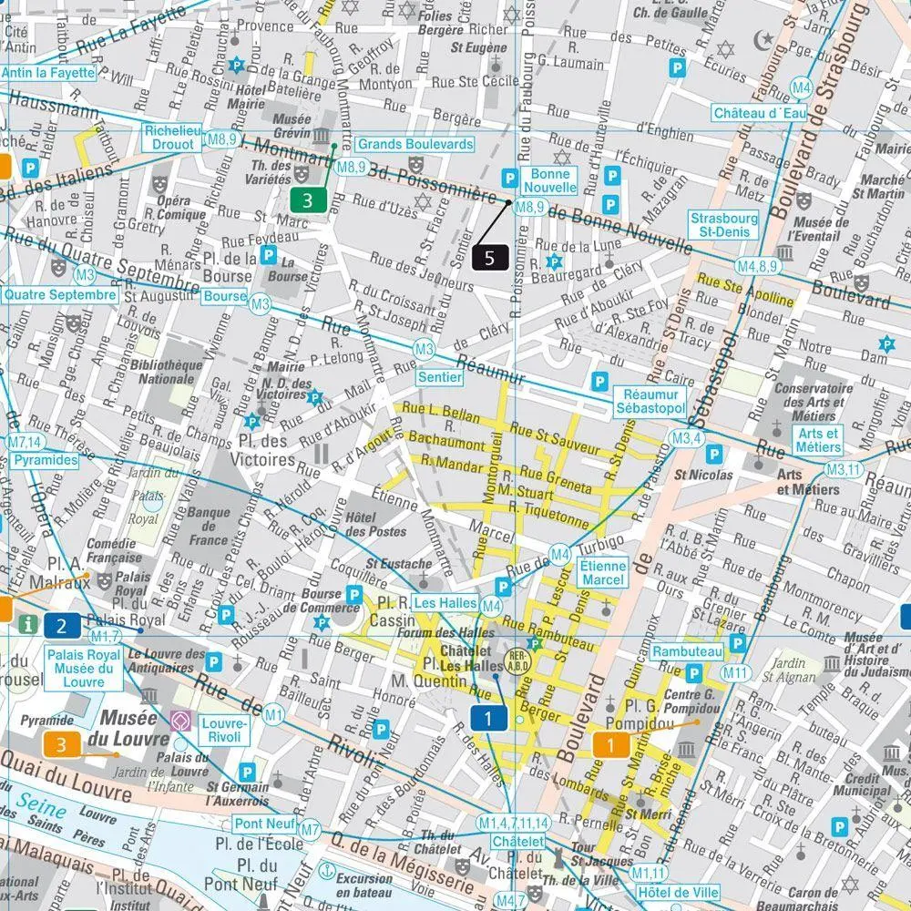 Bild: 9783707925166 | freytag &amp; berndt Innenstadtplan Paris 1:11.000 | Freytag &amp; Berndt