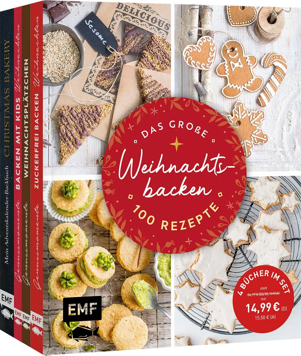 Cover: 9783745925166 | Das große Weihnachtsbacken - 100 Rezepte | Taschenbuch | 304 S. | 2025