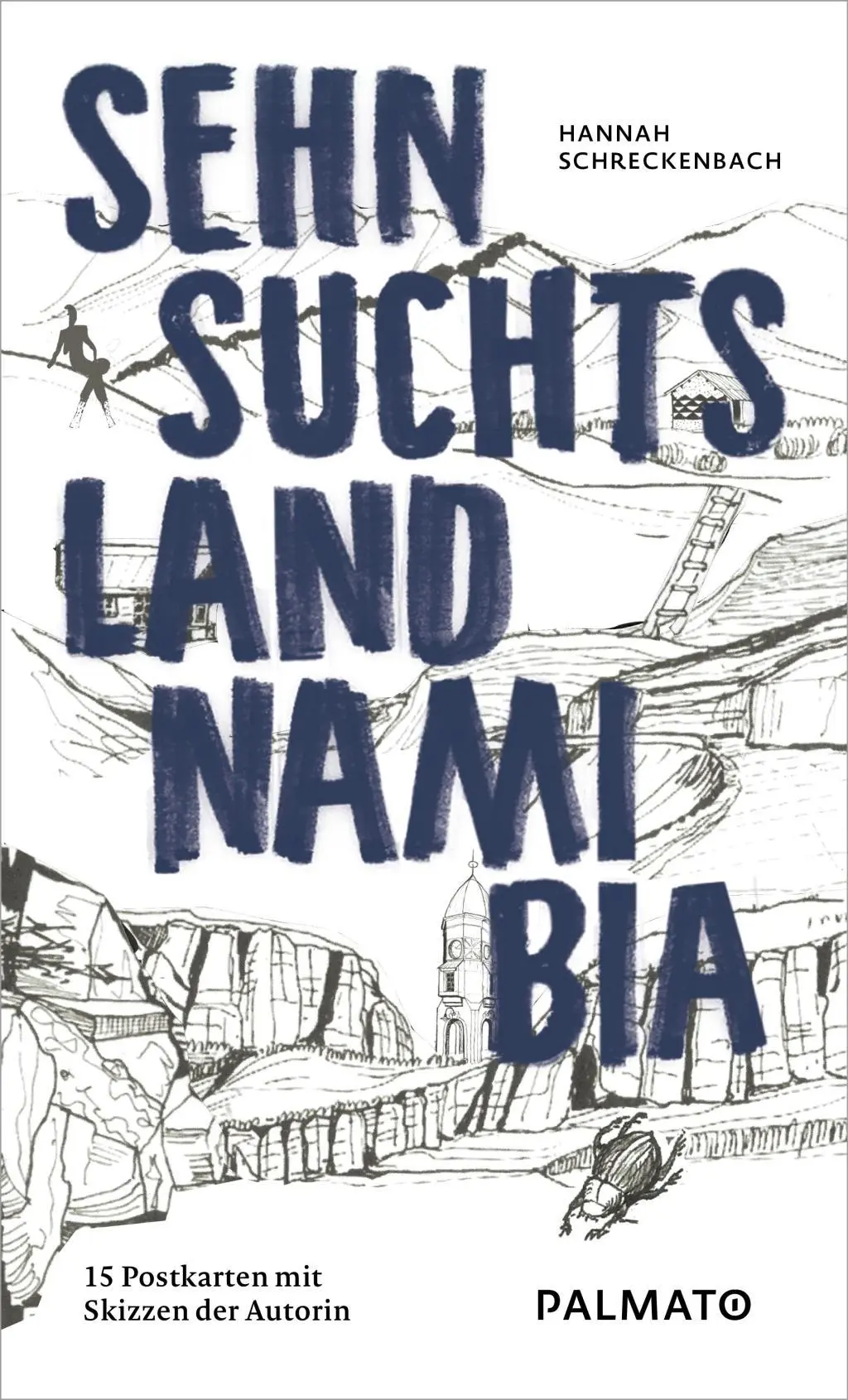 Cover: 9783946205166 | Sehnsuchtsland Namibia | 15 Postkarten mit Skizzen der Autorin | 15 S.