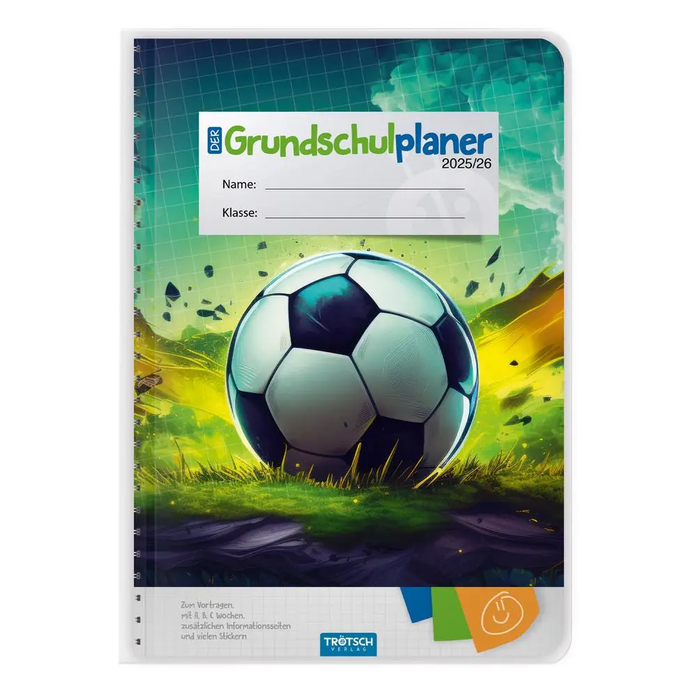 Cover: 9783988025166 | Trötsch Grundschulplaner Soccer 25/26 | Trötsch Verlag | Taschenbuch