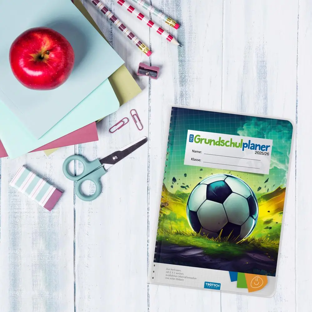 Bild: 9783988025166 | Trötsch Grundschulplaner Soccer 25/26 | Trötsch Verlag | Taschenbuch
