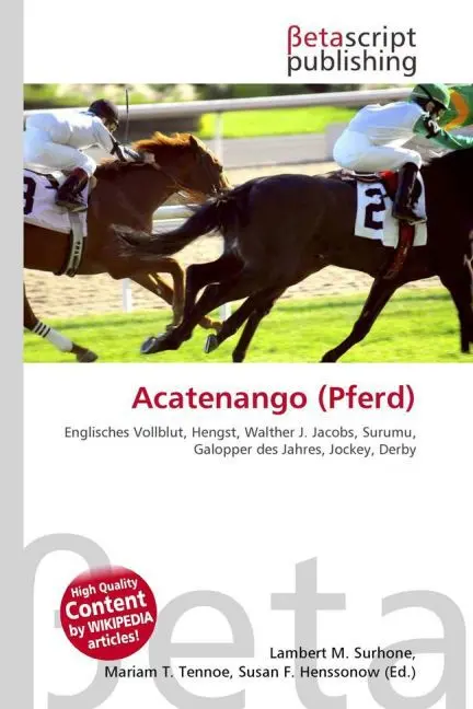 Cover: 9786130595166 | Acatenango (Pferd) | Lambert M. Surhone (u. a.) | Taschenbuch