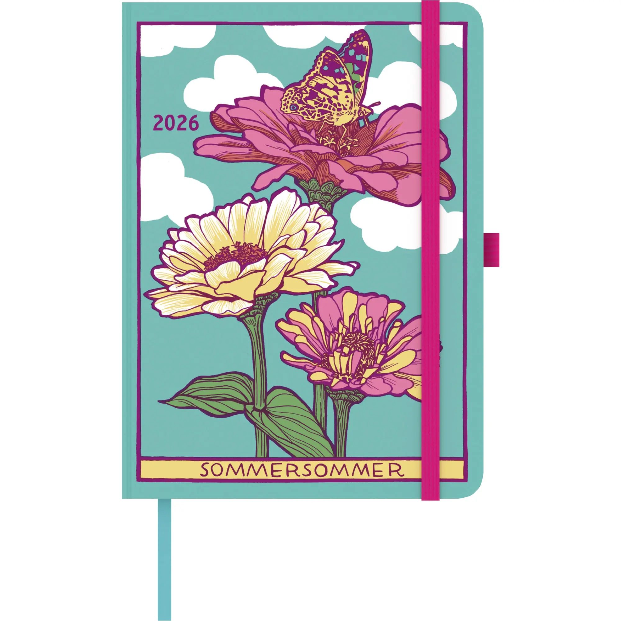 Cover: 4069095005266 | Kat Menschik - Notizkalender 2026 - Blumen | Kat Menschik | Kalender
