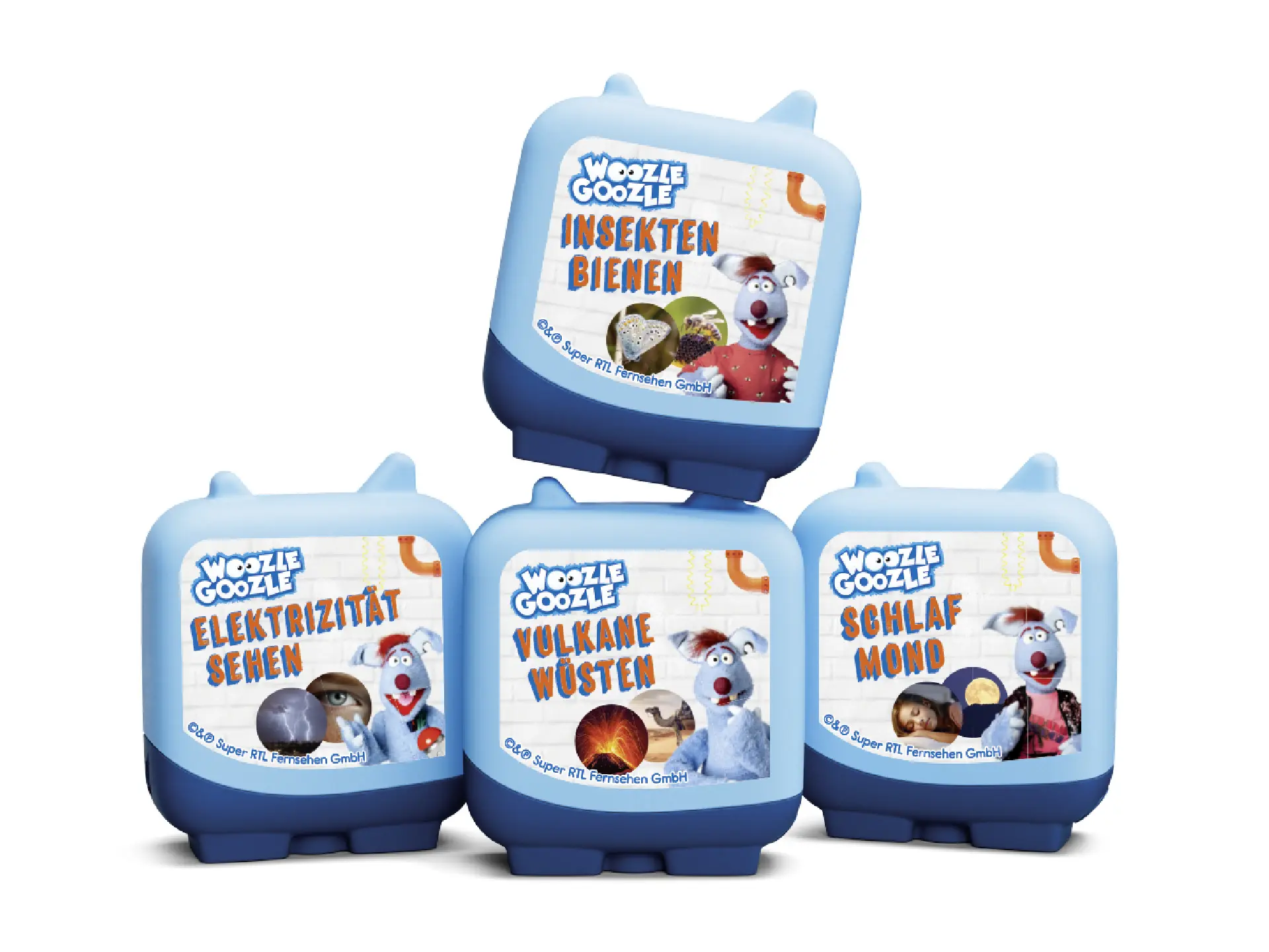 Cover: 4251192185266 | Pocket Tonies 4er Set - Woozle Goozle | Clever Tonies Set | 11004634
