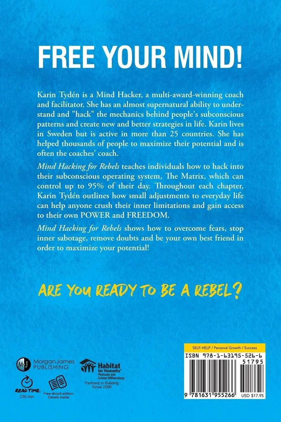 Rückseite: 9781631955266 | Mind Hacking for Rebels | A Practical Guide to Power and Freedom