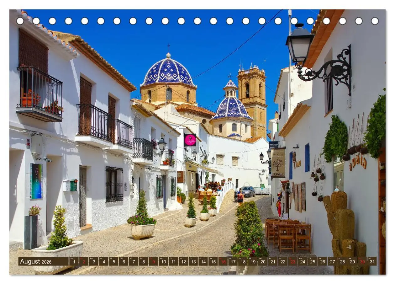 Bild: 9783457825266 | Costa Blanca - Die weiße Küste Spaniens (Tischkalender 2026 DIN A5...