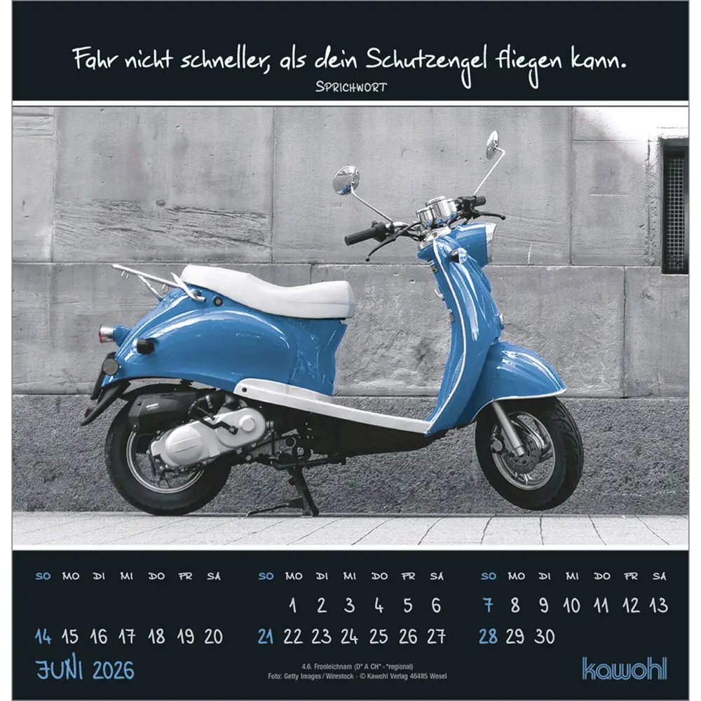 Bild: 9783754825266 | Kleine Wunder entdecken 2026 | Wandkalender mit christlichen Texten