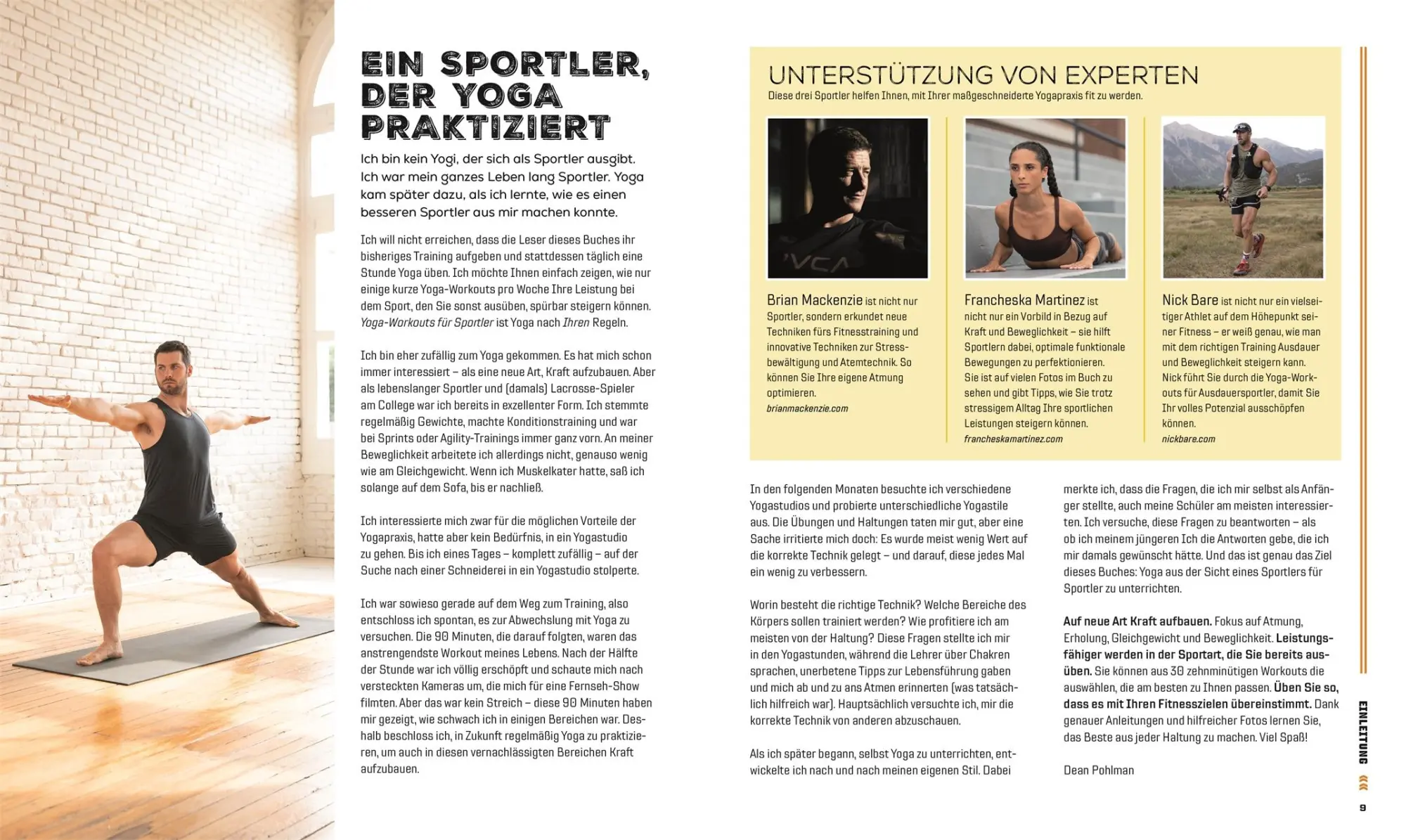 Bild: 9783831045266 | Yoga-Workouts für Sportler | Dean Pohlman | Taschenbuch | 176 S.