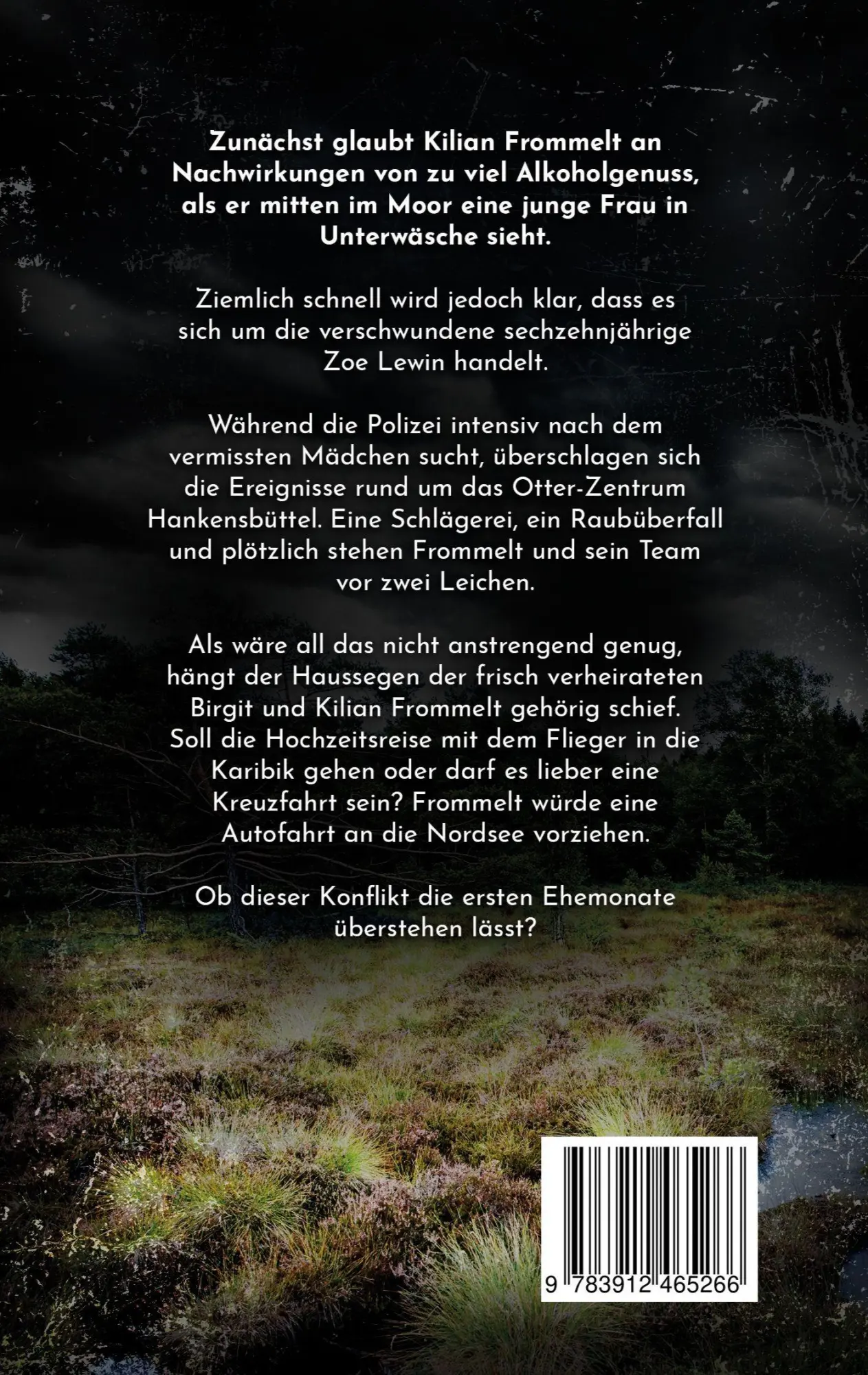 Rückseite: 9783912465266 | Moorengel | Ein Fall für Kilian Frommelt | Beate Winter | Taschenbuch