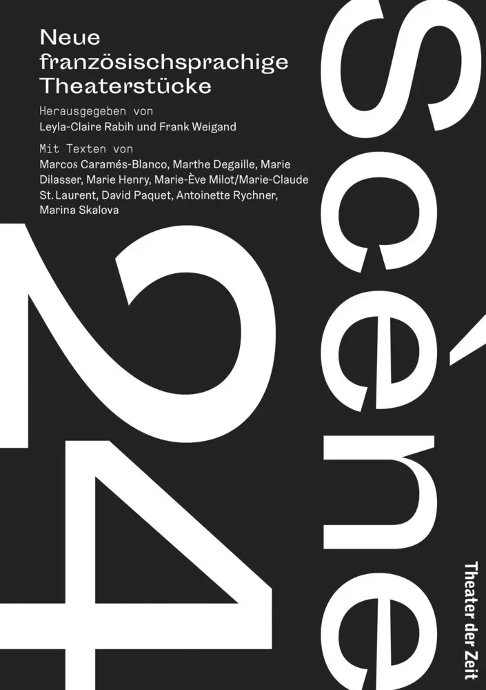 Cover: 9783957495266 | Scène 24 | Neue französischsprachige Theaterstücke | Rabih (u. a.)