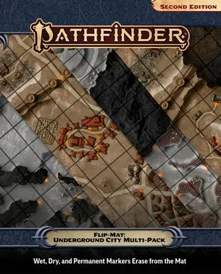 Cover: 9781640785366 | Pathfinder Flip-Mat: Underground City Multi-Pack | Jason Engle (u. a.)
