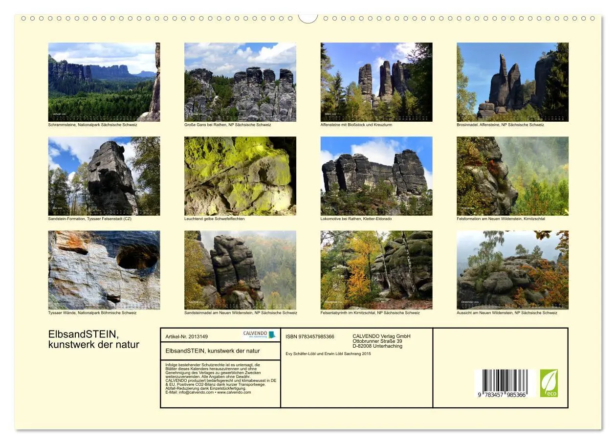 Bild: 9783457985366 | ElbsandSTEIN, kunstwerk der natur (hochwertiger Premium...